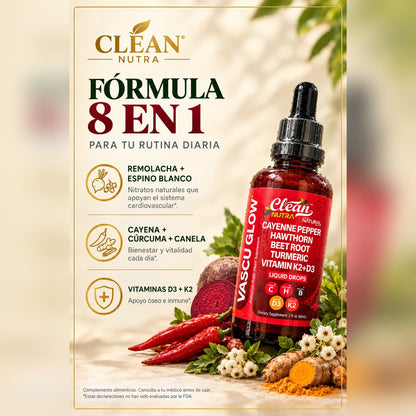 VASCU GLOW CLEAN NUTRA X 60 ML